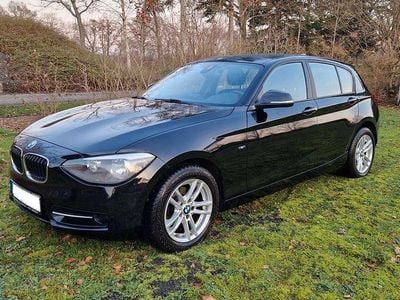 Schwarz Gebraucht 2013 BMW 116 Sport Line Kleinwagen | 8.450 € (Fairer Preis)