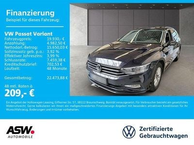 Usata VW Passat Business 150 CV (110 kW) 2021 Nero Station wagon