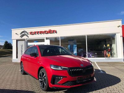 Gebraucht Skoda Scala Monte Carlo 150 PS (110 kW) 2024 Velvetrot metallic Kleinwagen