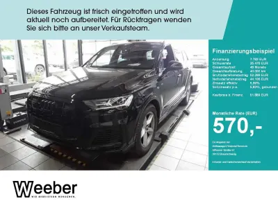 Używany Audi Q7 S-Line 340 KM (250 kW) 2023 Czarny SUV
