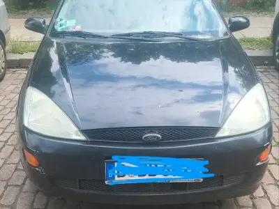 Gebraucht Ford Focus 2001 Schwarz Kleinwagen