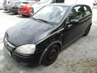 Gebraucht Opel Corsa Edition 69 PS (50 kW) 2007 Schwarz Kleinwagen