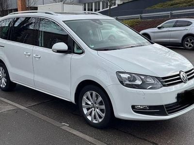 Gebraucht VW Sharan Highline 150 PS (110 kW) 2020 Weiß Van / Kleinbus