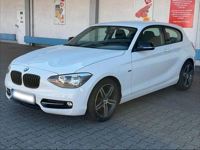 Brugt BMW 114 Sport Line 102 HK (75 kW) 2013 Hvid Hatchback