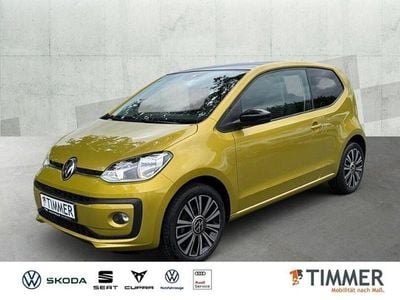 Honey yellow metallic deep bl Gebraucht 2021 VW up! Style Kleinwagen | 11.350 € (Fairer Preis)