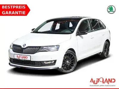 Usata Skoda Rapid Monte Carlo 110 CV (80 kW) 2017 Bianco Utilitaria