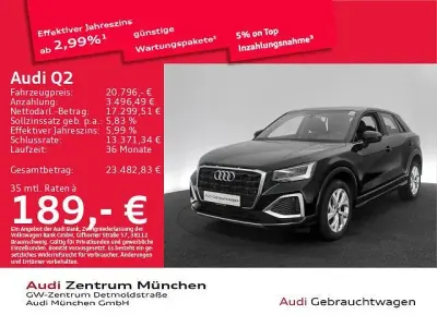 Gebraucht Audi Q2 Advanced 150 PS (110 kW) 2023 Schwarz SUV