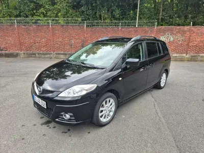 Gebraucht Mazda 5 Active 116 PS (85 kW) 2010 Schwarz Van / Kleinbus