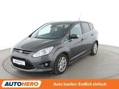 Grau Gebraucht 2015 Ford C-MAX Titanium Van / Kleinbus | 9.470 € (Fairer Preis)