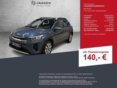 Gebraucht Kia Stonic Vision 101 PS (74 kW) 2024 Blau SUV