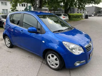 Gebraucht Opel Agila Edition 94 PS (69 kW) 2010 Blau Kleinwagen