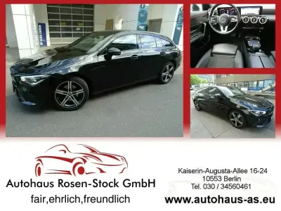 Gebraucht Mercedes CLA200 Shooting Brake Night 163 PS (119 kW) 2020 Nachtschwarz met (metallic) Kombi