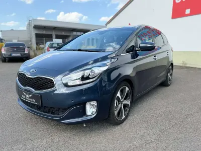 Gebraucht Kia Carens Spirit 136 PS (100 kW) 2015 Newportblau met. Van / Kleinbus