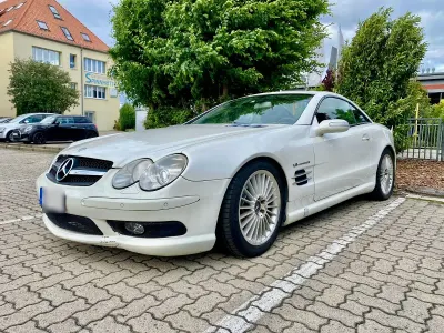 Gebraucht Mercedes SL350 272 PS (200 kW) 2006 Weiß Cabrio