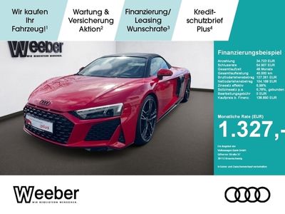 gebraucht Audi R8 Spyder R8 Spyder V10 performance quattro 5.2 FSI Navi LED Leder PDC
