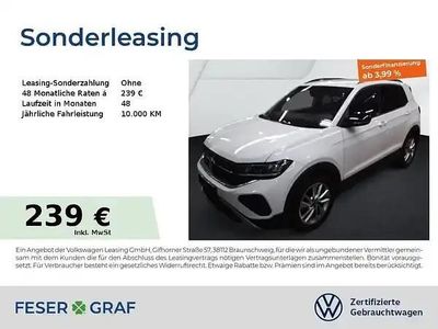 Gebraucht VW T-Cross Goal 116 PS (85 kW) 2025 Weiß SUV