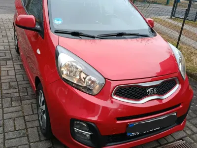 Gebraucht Kia Picanto DREAM-TEAM Edition 86 PS (63 kW) 2015 Rot Kleinwagen
