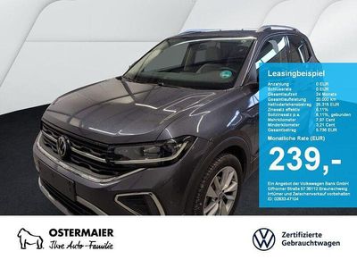 Rauchgrau metallic Gebraucht 2025 VW T-Cross Style SUV | 25.315 € (Fairer Preis)