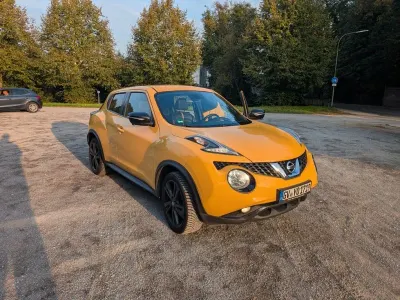 Używany Nissan Juke Tekna 113 KM (83 kW) 2014 Żółty SUV