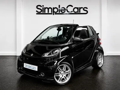 Gebraucht Smart ForTwo Cabrio Brabus Xclusive 98 PS (72 kW) 2008 Tridion uni schwarz Cabrio