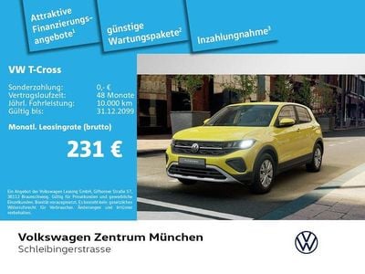 Gelb Gebraucht 2025 VW T-Cross SUV | 19.480 € (Superpreis)