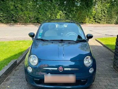 Gebraucht Fiat 500 Lounge 69 PS (50 kW) 2013 Blau Kleinwagen