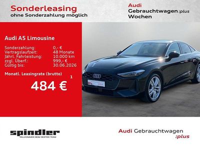 Usado Audi A5 204 CV (150 kW) 2025 Negro Berlina