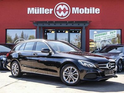 Usata Mercedes C180 Avantgarde 156 CV (114 kW) 2018 Nero Station wagon