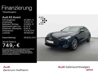 Gebraucht Audi A5 Sport 204 PS (150 kW) 2025 Firmamentblau metallic Kombi