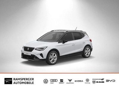 Gebraucht Seat Arona FR 116 PS (85 kW) 2025 Weiß (glacial weiß metallic/midnight schwarz m) SUV