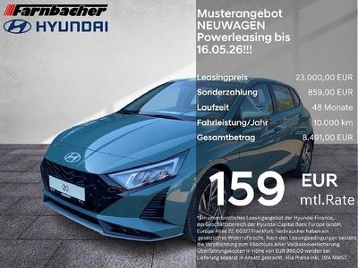 Nuova Hyundai i20 Comfort 90 CV (66 kW) 2026 Verde Utilitaria