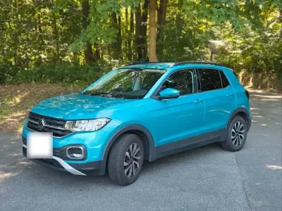 Gebraucht VW T-Cross Active 95 PS (69 kW) 2021 Blau SUV