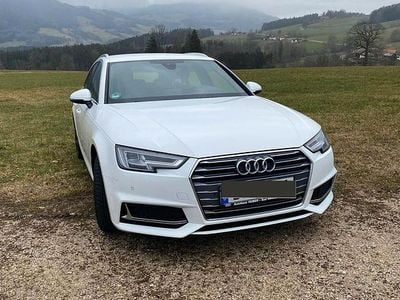 Begagnad Audi A4 Sport 150 HK (110 kW) 2019 Vit Kombi