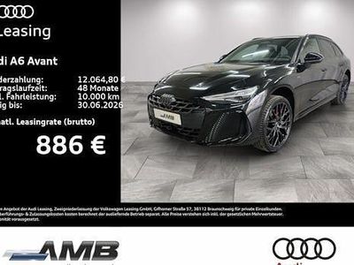 Neu Audi A6 Edition .1 367 PS (269 kW) 2025 Schwarz Kombi