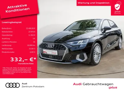 Gebraucht Audi A3 Sportback e-tron Advanced 204 PS (150 kW) 2022 Brillantschwarz Kleinwagen