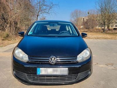 Gebraucht VW Golf VI Trendline 80 PS (58 kW) 2009 Schwarz Kleinwagen