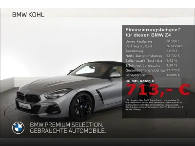 Brugt BMW Z4 Shadowline 334 HK (245 kW) 2025 Grå Cabriolet