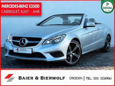 Second-hand Mercedes E350 252 CP (185 kW) 2014 Argintiu Cabrio