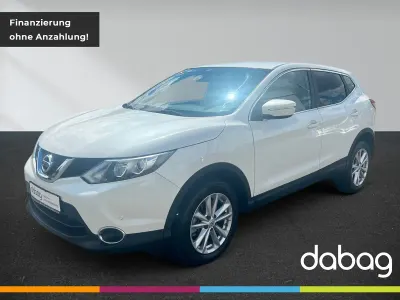 Gebraucht Nissan Qashqai Acenta 110 PS (80 kW) 2014 Weiß SUV