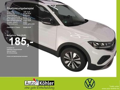 Gebraucht VW T-Cross Goal 95 PS (69 kW) 2024 Pure white SUV