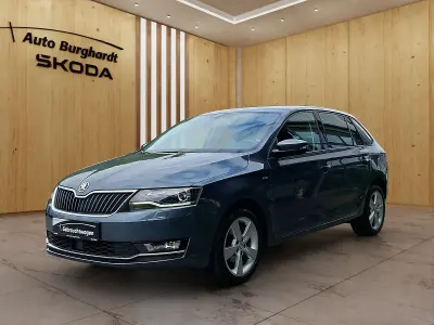 Gebraucht Skoda Rapid Clever 96 PS (70 kW) 2019 Quarzgrau Kleinwagen