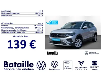 Gebraucht VW T-Cross 95 PS (69 kW) 2025 Silber SUV