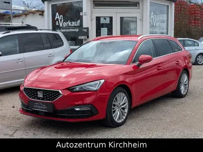 Usata Seat Leon XCELLENCE 150 CV (110 kW) 2022 Rosso Berlina