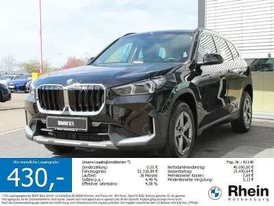 Neu BMW X1 136 PS (100 kW) 2026 Saphirschwarz metallic SUV
