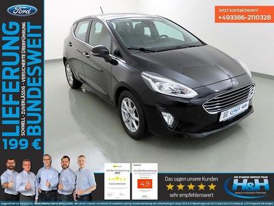 Iridiumschwarz Gebraucht 2017 Ford Fiesta Titanium Kleinwagen | 11.980 € (Fairer Preis)