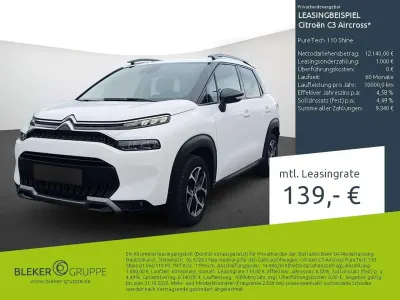 Brugt Citroën C3 Aircross PureTech 110 HK (80 kW) 2023 Hvid SUV