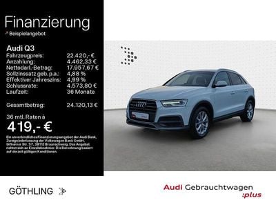Weiß Gebraucht 2018 Audi Q3 Design SUV | 22.420 € (Guter Preis)