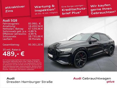 Gebraucht Audi SQ8 Competition 507 PS (372 kW) 2023 Mythosschwarz metallic SUV