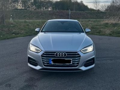 Usata Audi A5 S-Line 190 CV (139 kW) 2018 Argento Coupé