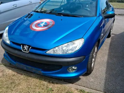 Gebraucht Peugeot 206 CC 136 PS (100 kW) 2001 Blau Cabrio